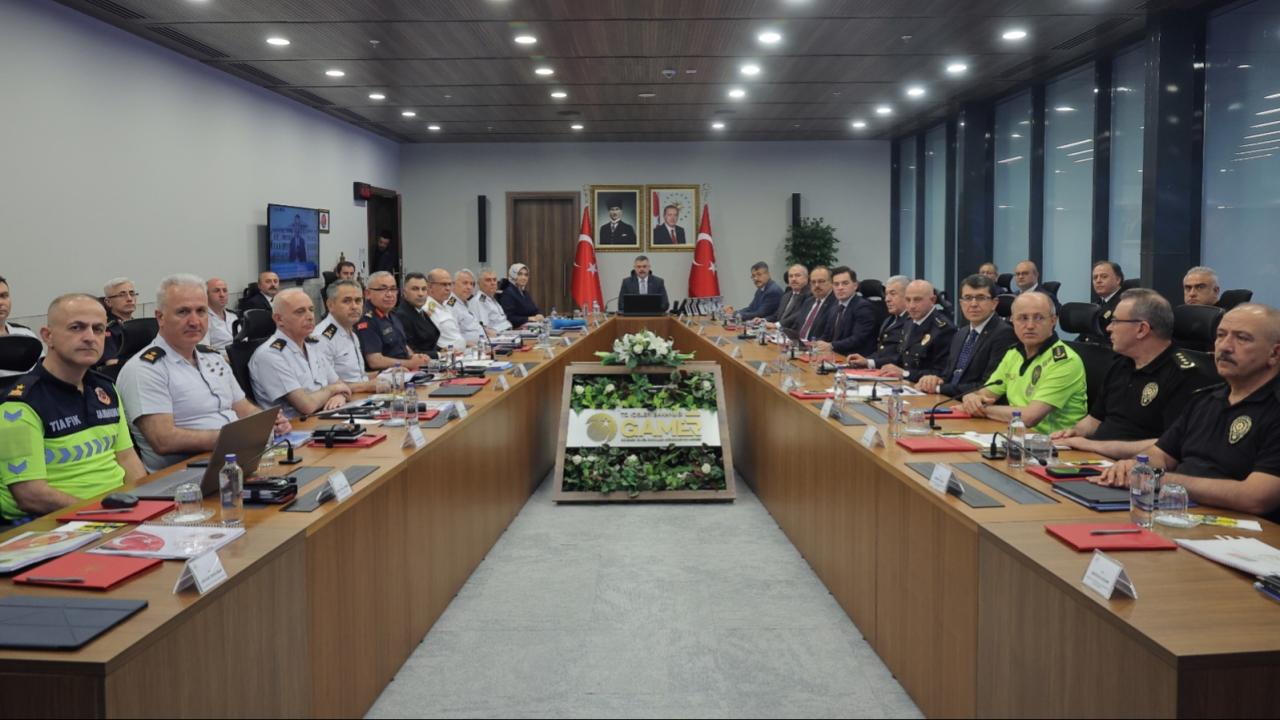 İçişleri Bakanlığı'nda NATO Zirvesi güvenlik hazırlıkları masaya yatırıldı