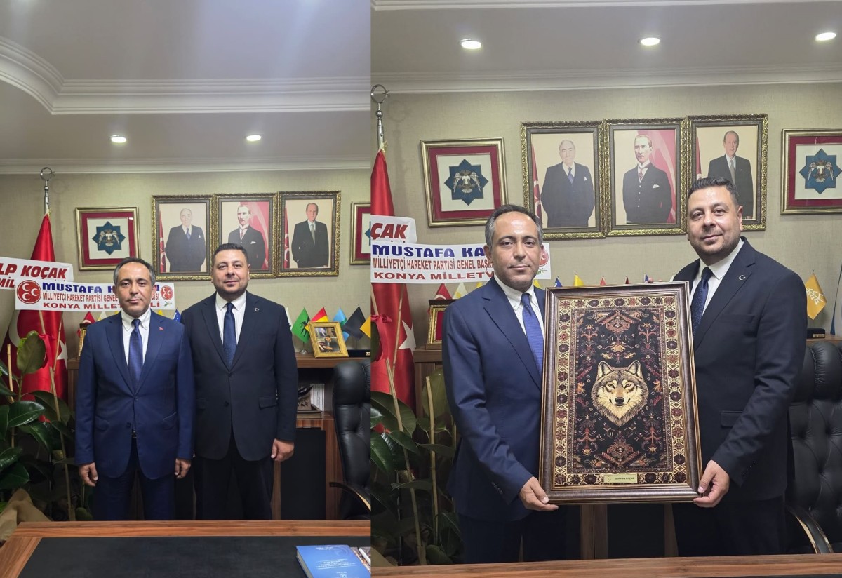 MHP'li Koçak'tan Konya Ülkü Ocakları'na "Hayırlı Olsun" Ziyareti