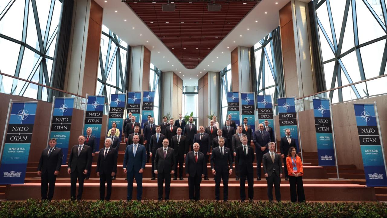Ay Yıldız Karargahı NATO savunma bakanlarını ağırladı