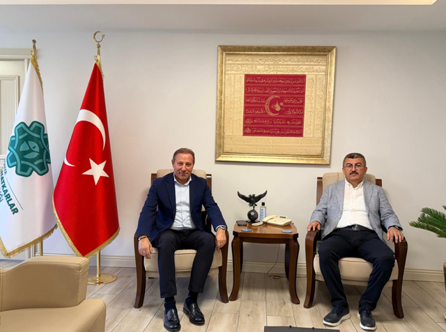 Milletvekili Hasan Ekici’den KONESOB Başkanı Karabacak’a tebrik ziyareti