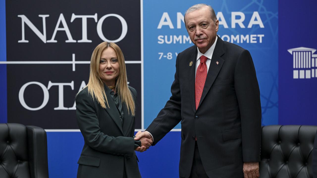 Meloni’den Erdoğan’a NATO Zirvesi için tebrik