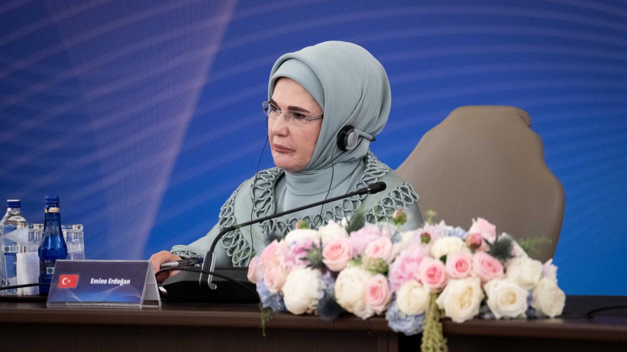 Emine Erdoğan’dan NATO Ankara Zirvesi mesajı: İnsanlık adına yeni umutlara kapı aralasın