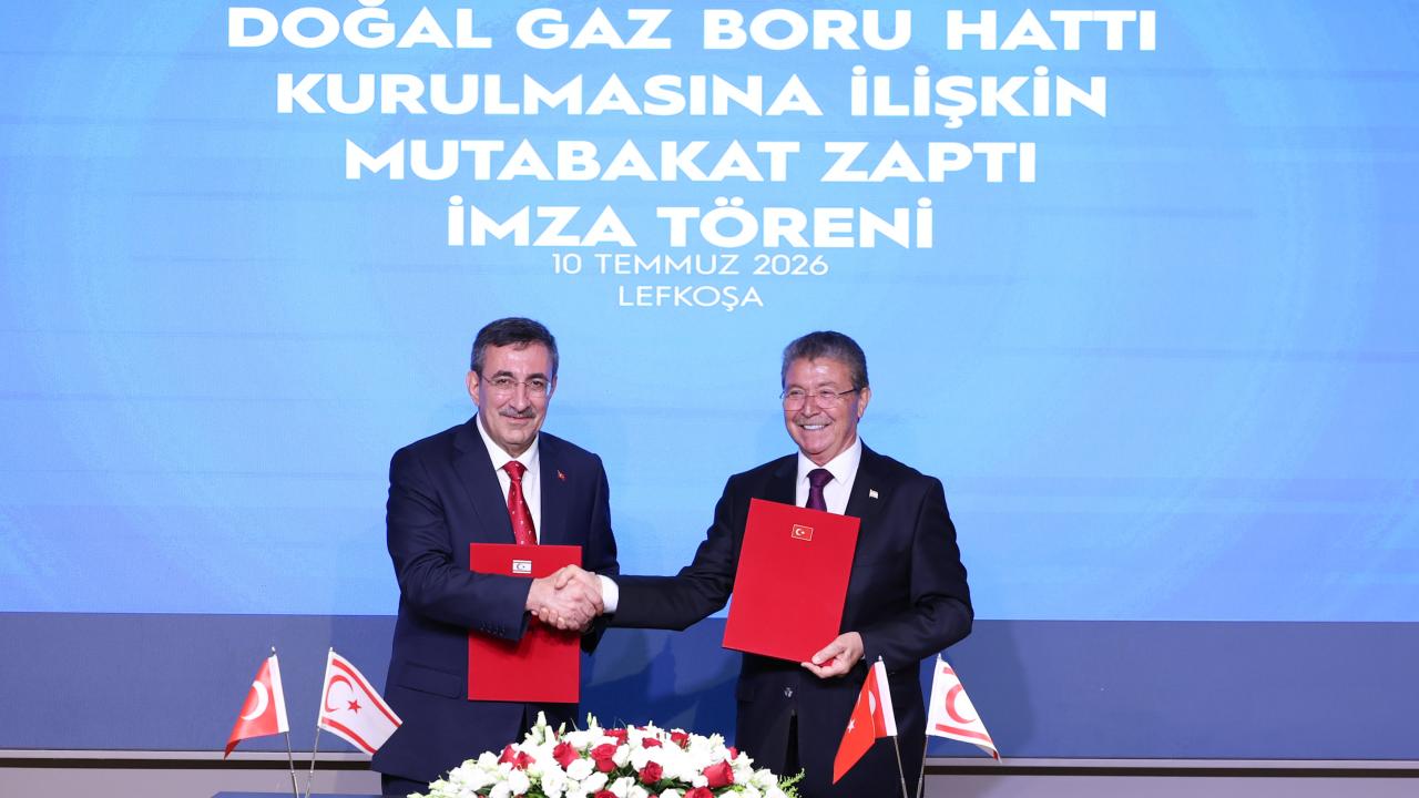 Türkiye ile KKTC arasında tarihi enerji mutabakatı: Doğal gaz tedariki başlıyor