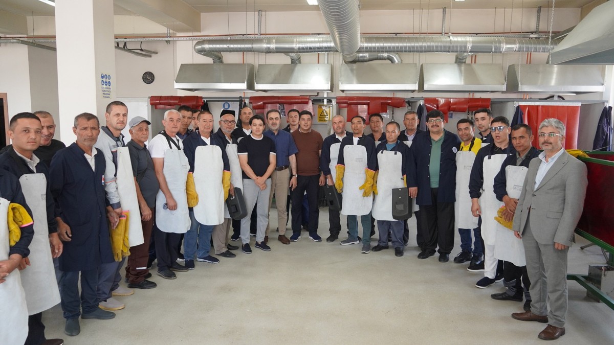 KTOTEK, Özbekistanlı metal teknolojisi öğretmenlerini ağırlıyor