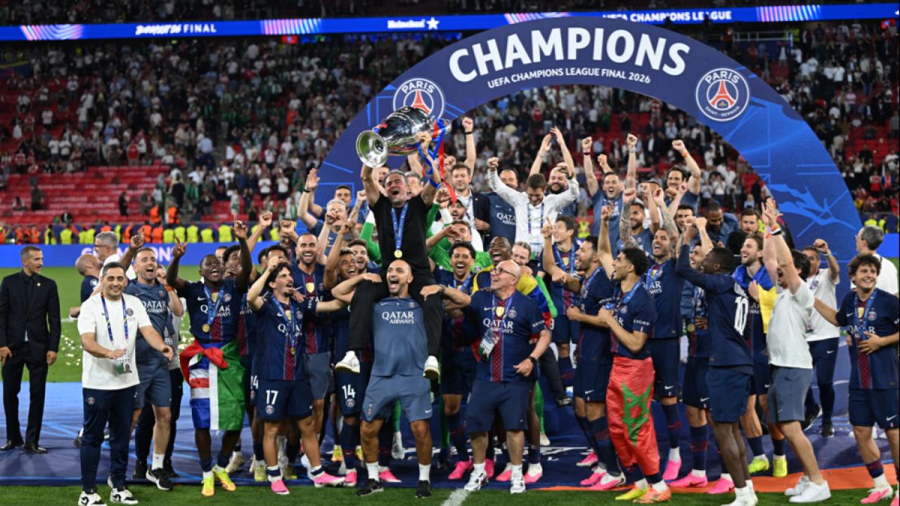 PSG, Şampiyonlar Ligi'nde ikinci kez Avrupa'nın zirvesinde