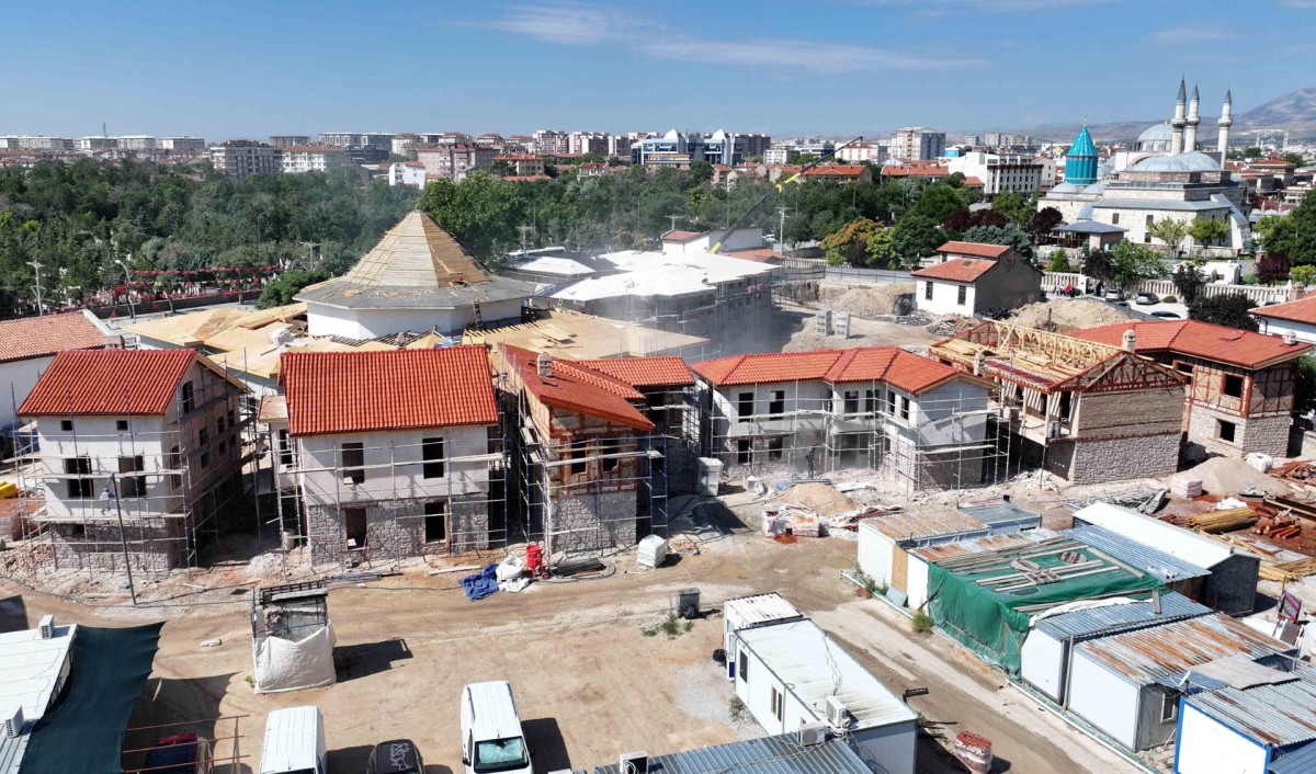 Türbe Arkası Kentsel Yenileme Projesi'nde çalışmalar sürüyor