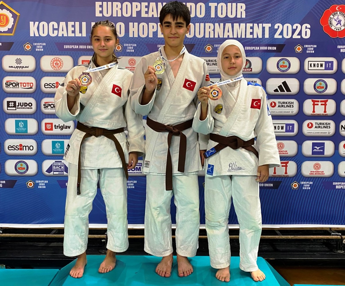 Konya Büyükşehir Belediyespor judoda Avrupa Kupası'nı 3 madalyayla tamamladı