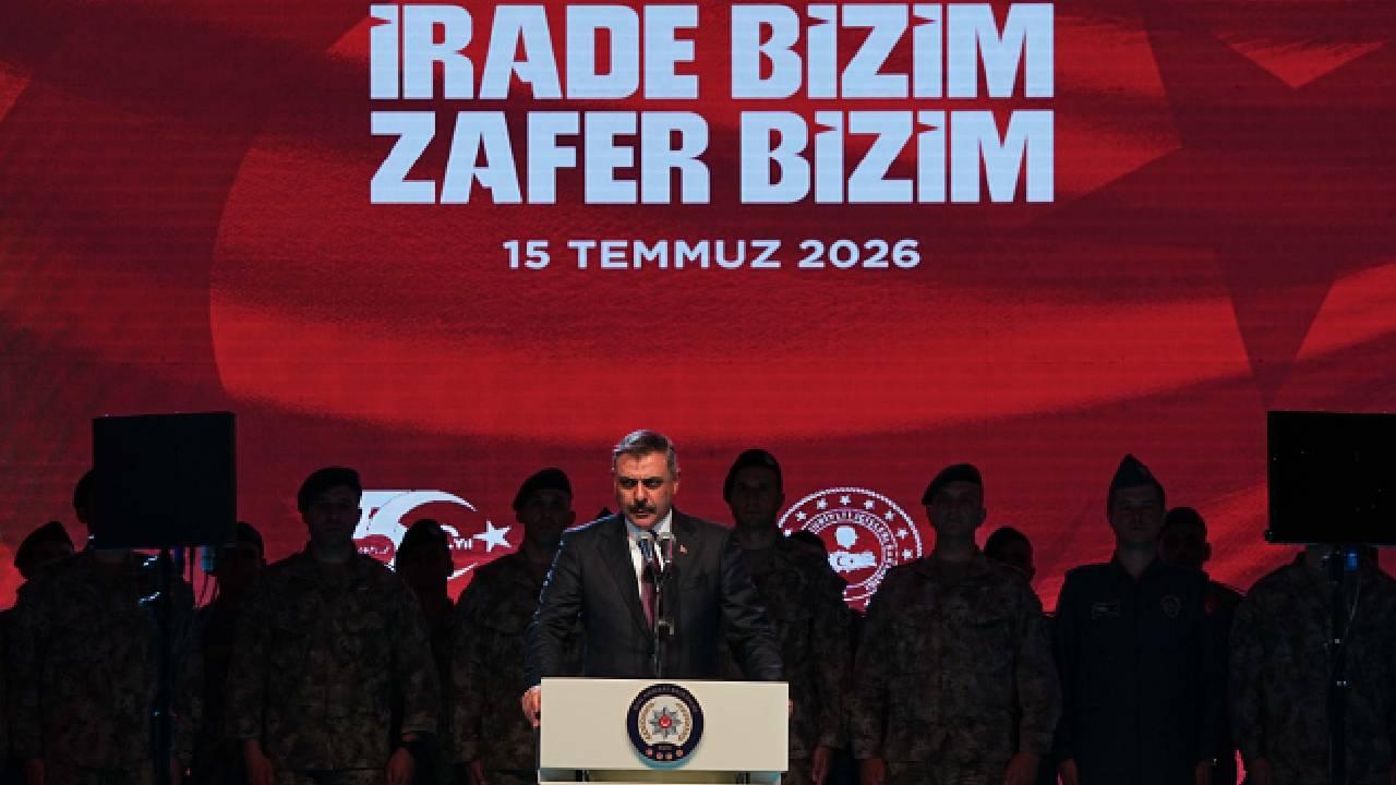 İçişleri Bakanı Çiftçi, Gölbaşı Özel Harekat'ta 15 Temmuz şehitlerini andı