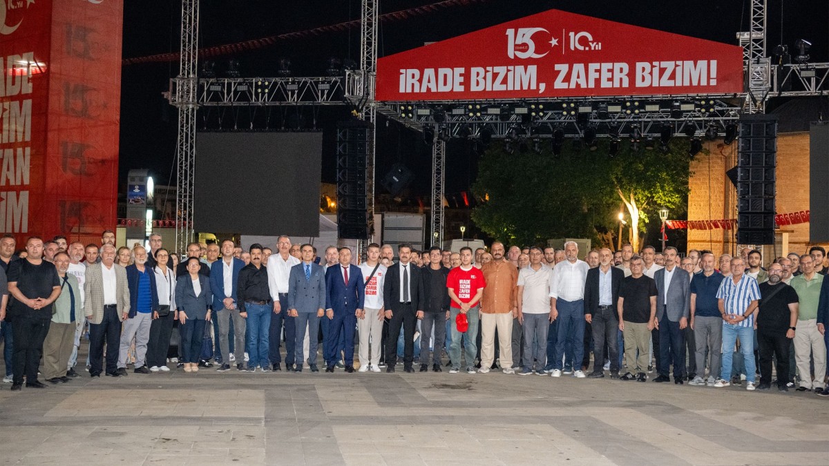 Selçuk Üniversitesi, 15 Temmuz Demokrasi ve Milli Birlik Günü etkinliklerine katıldı