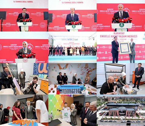 Karatay Engelli Aktif Yaşam Merkezi ve Engelsiz Yaşam Parkı hizmete açıldı