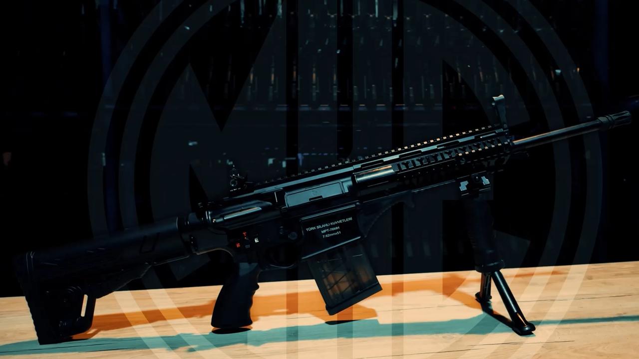 Milli piyade tüfeği MPT-76 MH Türk Silahlı Kuvvetleri envanterine girdi