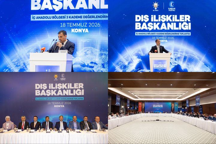 AK Parti İç Anadolu Bölgesi değerlendirme toplantısı Konya'da yapıldı