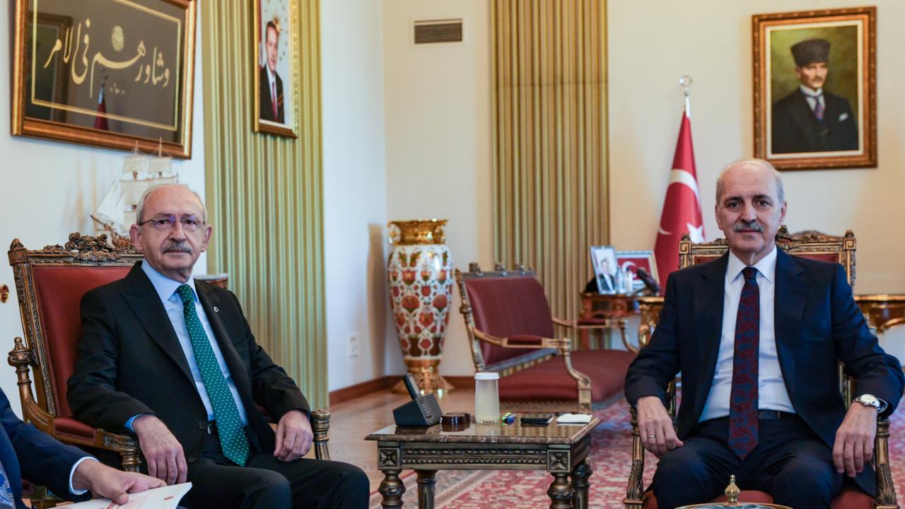 TBMM Başkanı Numan Kurtulmuş, yarın Kemal Kılıçdaroğlu ile görüşecek