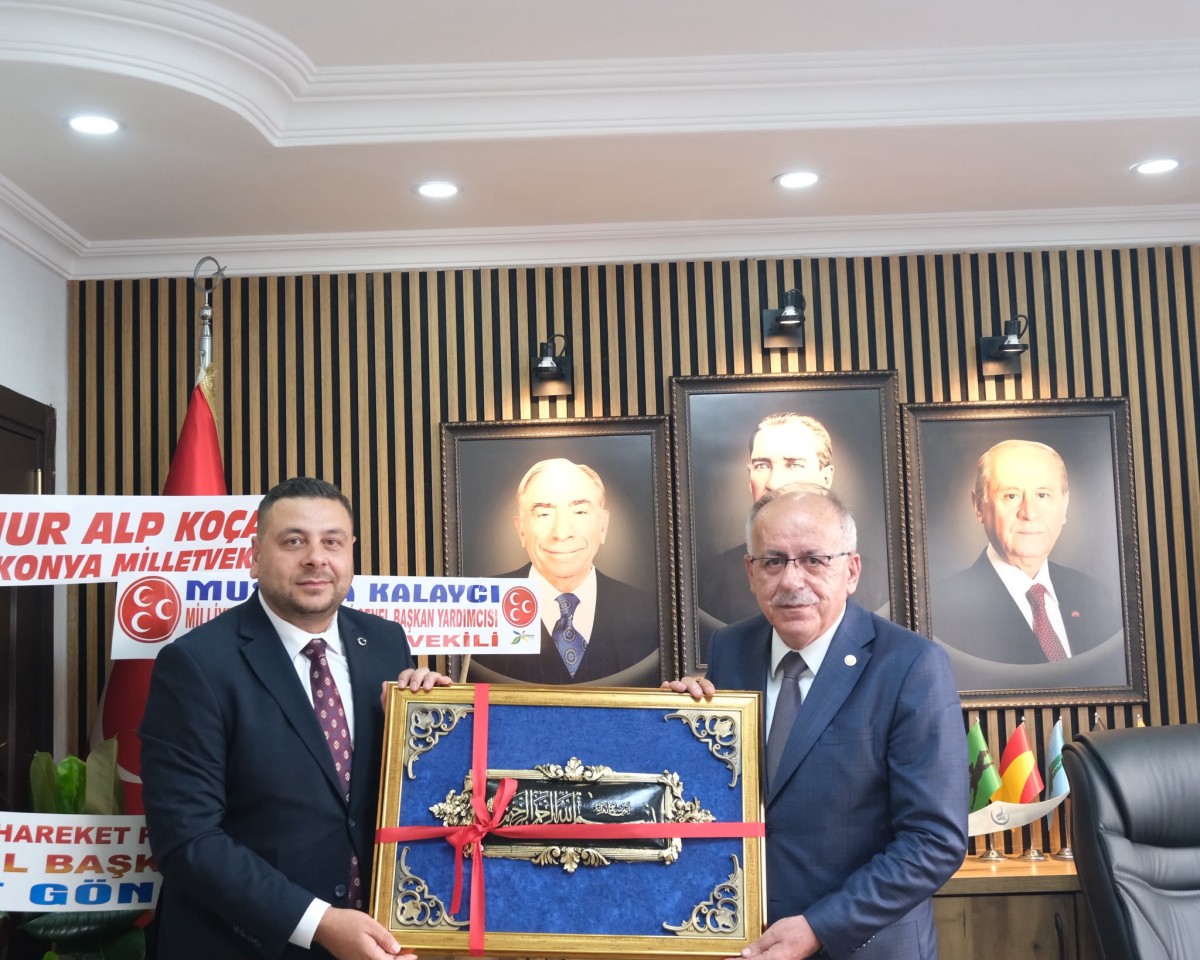 MHP Genel Başkan Yardımcısı Mustafa Kalaycı, Konya Ülkü Ocakları'nı ziyaret etti
