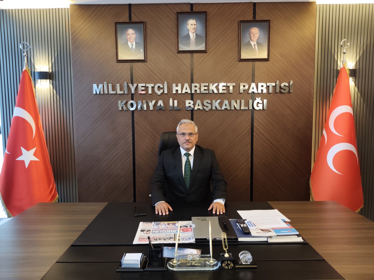 MHP Konya İl Başkanı Göncü'den İSO listesine giren Konyalı firmalara tebrik
