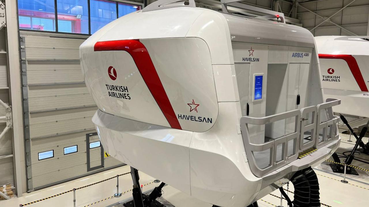 HAVELSAN'dan THY'ye 12 Yeni Uçuş Simülatörü