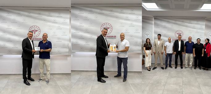 Yeşilay Konya Yönetiminden İl Sağlık Müdürü Yusuf Yavuz'a Nezaket Ziyareti