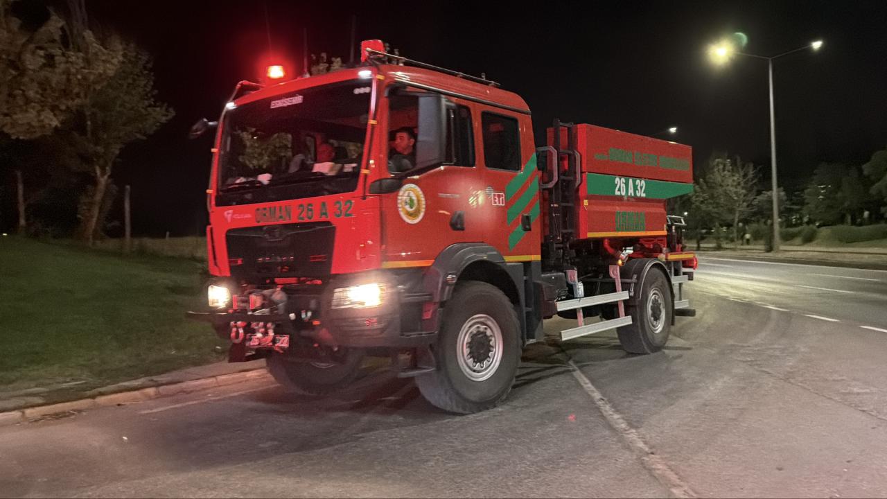 Eskişehir'deki TEI Yerleşkesinde Çıkan Yangın Kontrol Altına Alındı