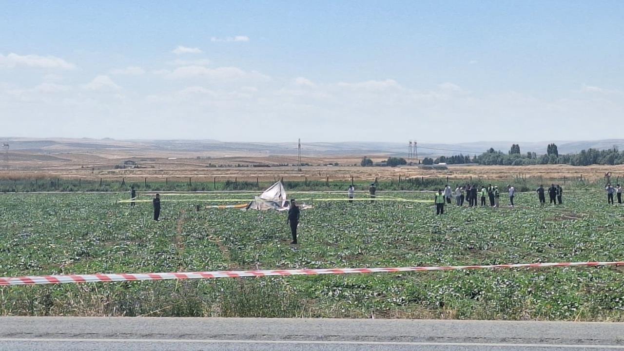 Ankara'da eğitim helikopteri düştü: 1 kişi yaşamını yitirdi