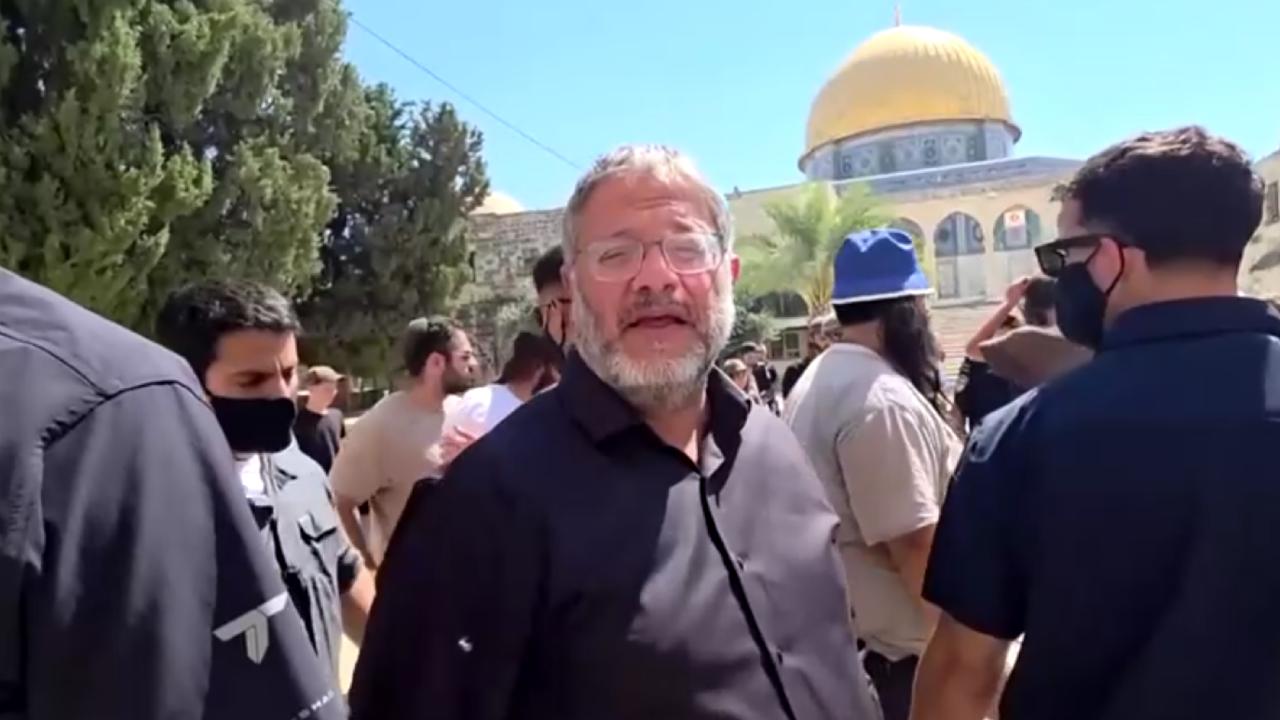 Ben-Gvir, Tişa BeAv dolayısıyla Mescid-i Aksa'ya girdi