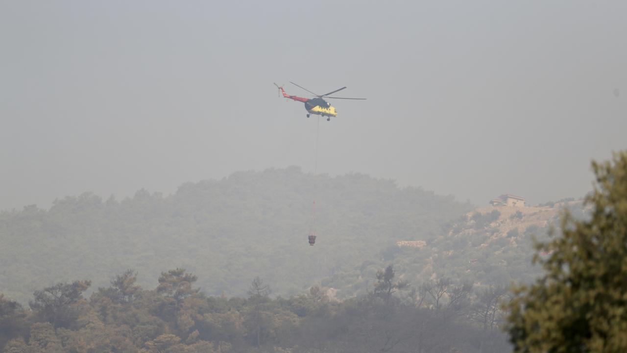 Fethiye'deki orman yangını büyük ölçüde kontrol altına alındı