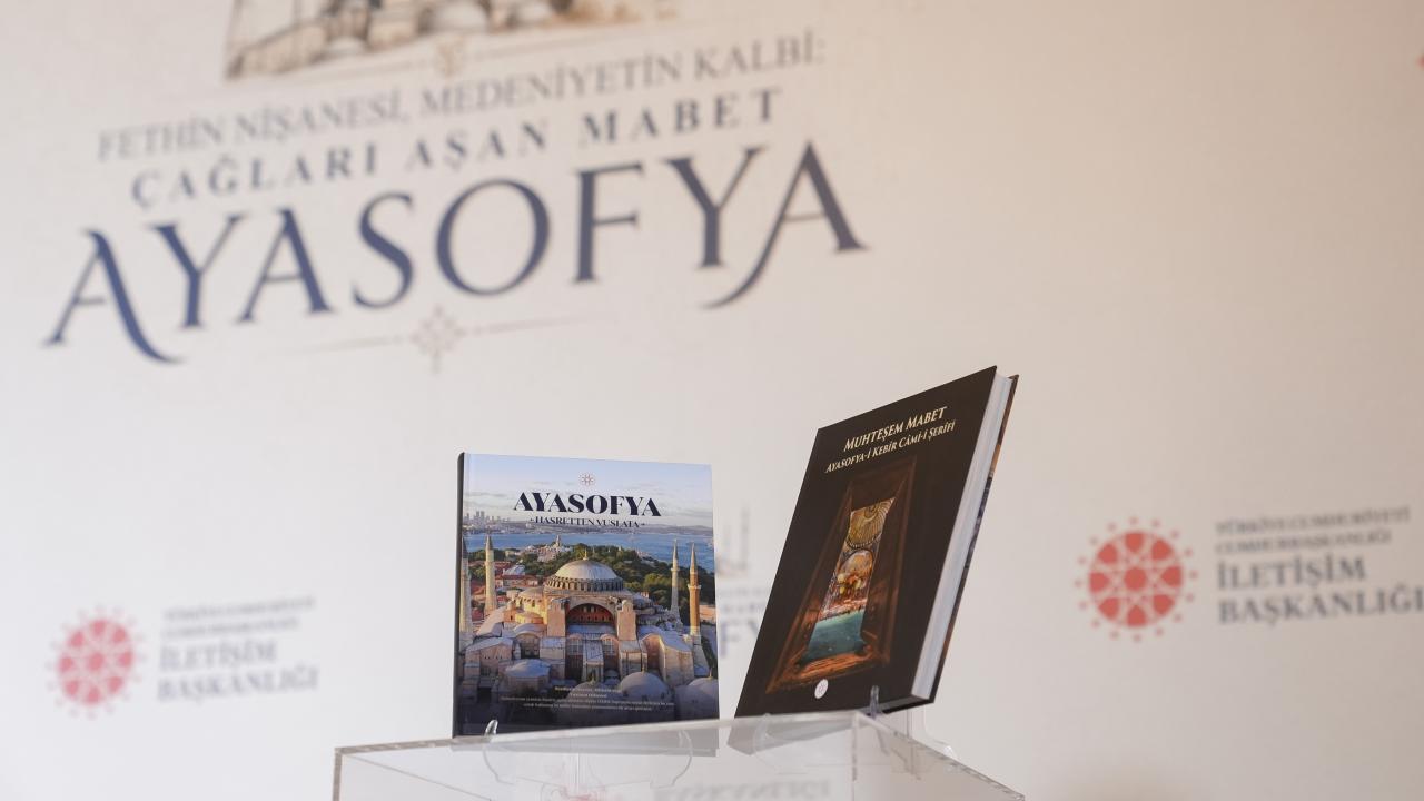 İletişim Başkanlığından Ayasofya-i Kebir Cami-i Şerifi'ni anlatan özel eser