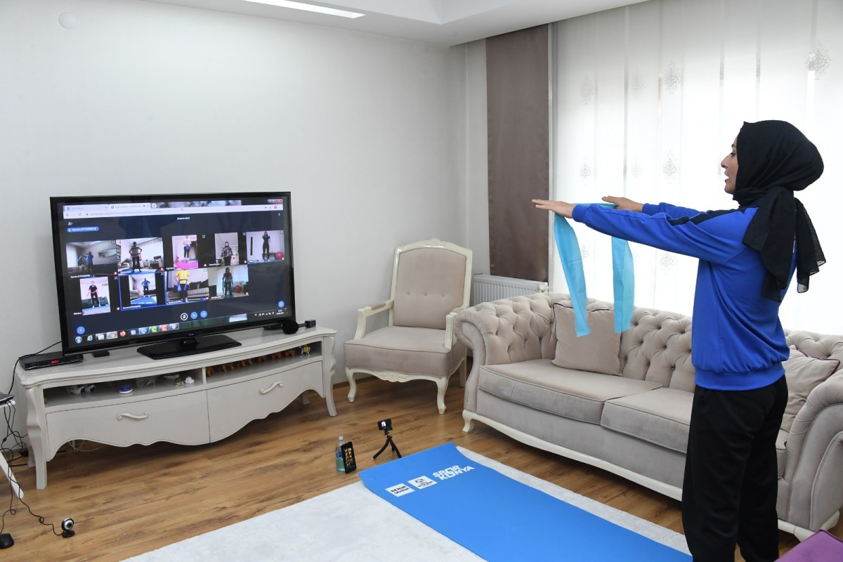Konya Büyükşehir’in online spor eğitimlerinde 17. dönem kayıtları açılıyor
