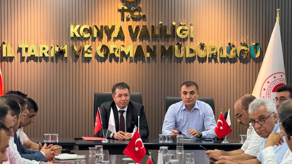 Konya’da tarımsal destekler ve üretim planlaması değerlendirildi