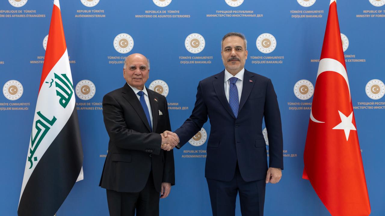 Bakan Fidan, Irak Dışişleri Bakanı Hüseyin’i Ankara’da ağırladı