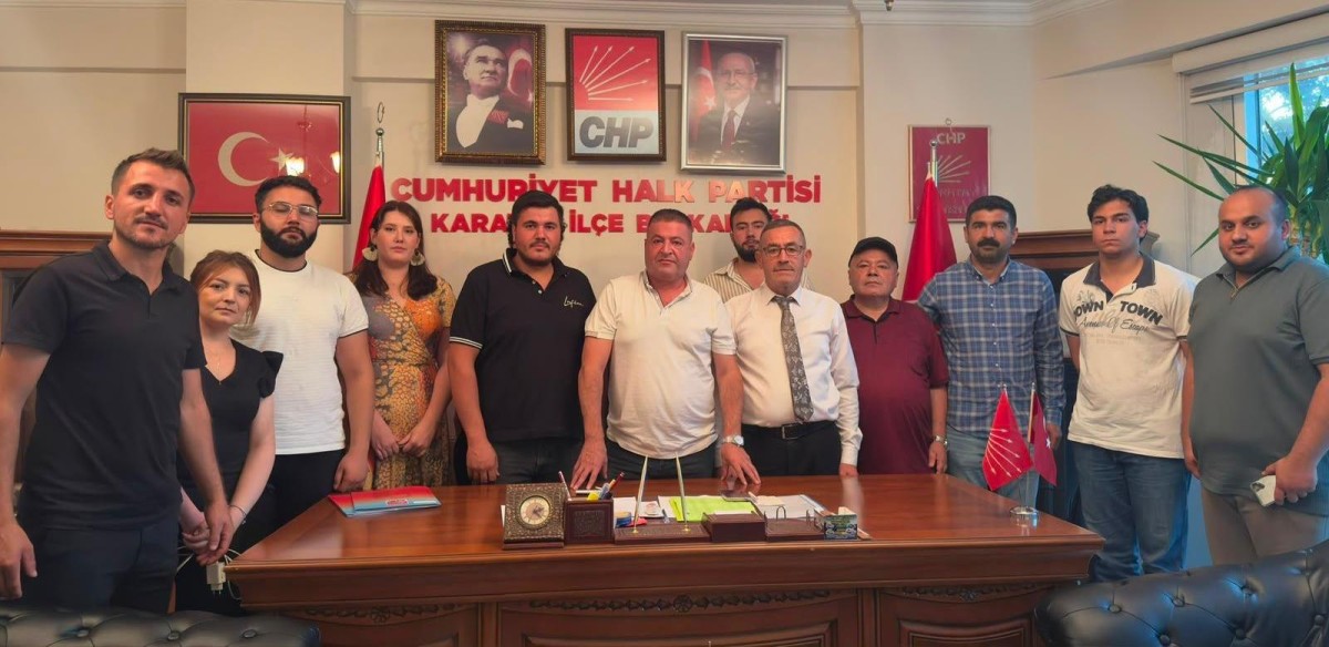 CHP Karatay İlçe Başkanlığı görevine Av. Ali Yücel atandı