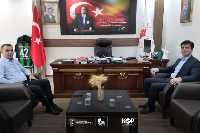KOP ve Konya İl Tarım ve Orman Müdürlüğü yeni projeler için bir araya geldi