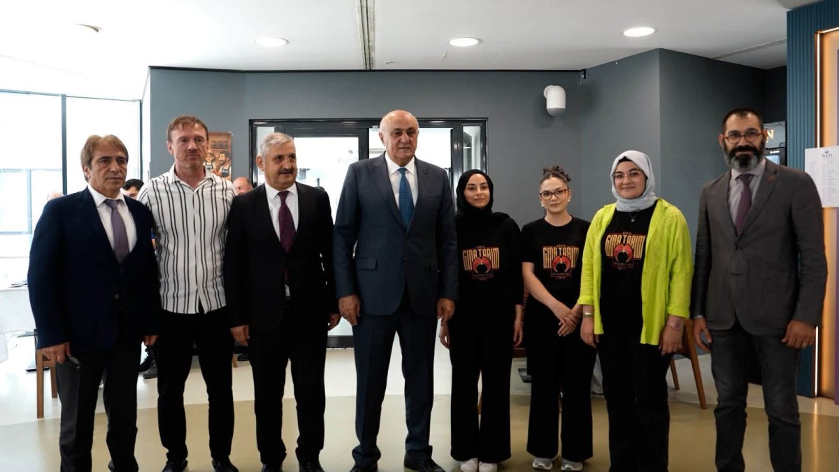 Ramazan Erkoyuncu, Konya Gıda ve Tarım Üniversitesini ziyaret etti