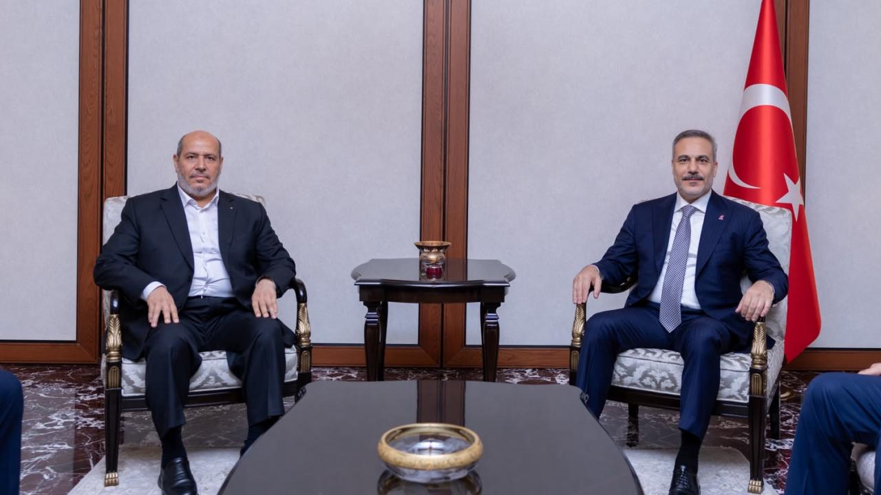 Dışişleri Bakanı Fidan, Hamas Siyasi Büro Başkanı Hayye ile görüştü