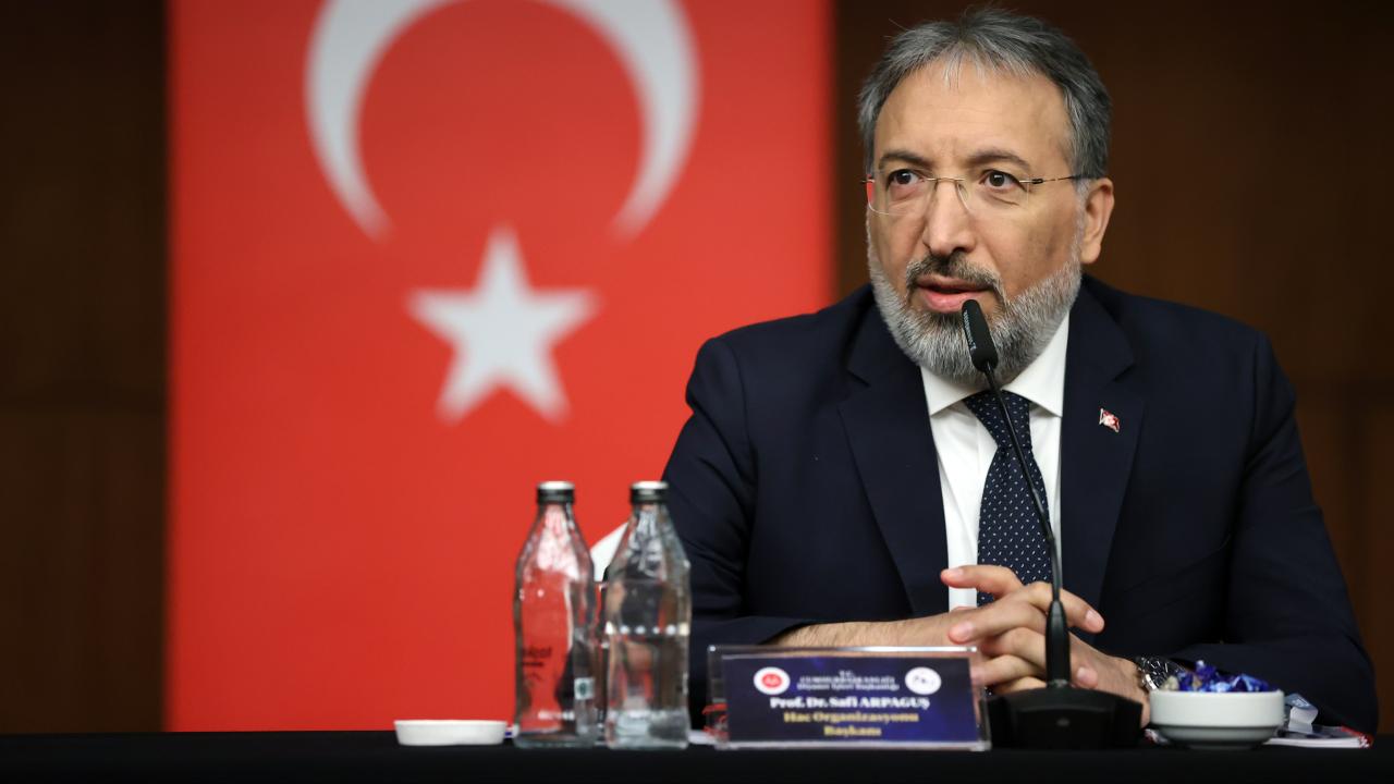 Diyanet İşleri Başkanı Arpaguş: Hac organizasyonunda hedefimiz hizmet kalitesini daha da artırmak
