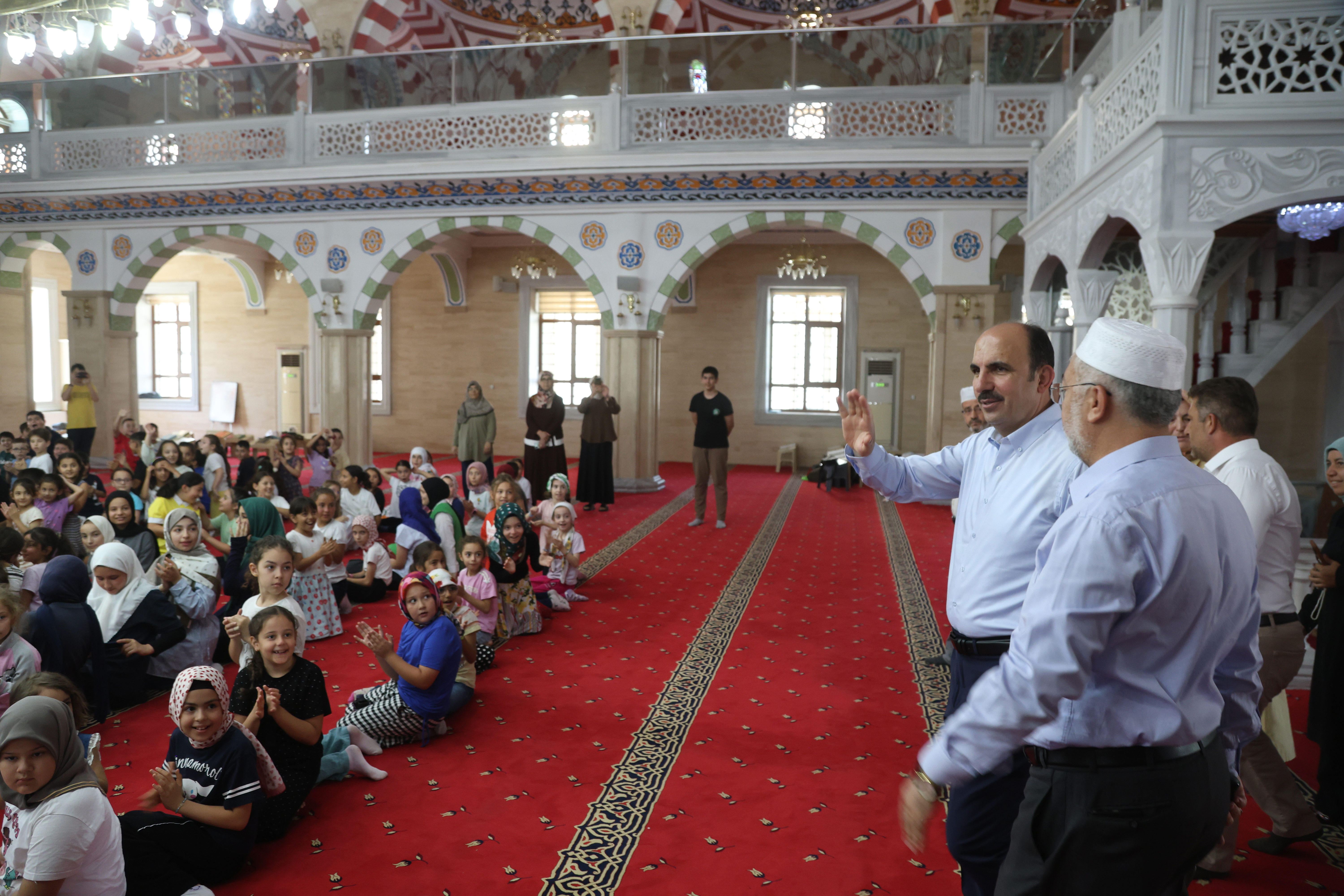 Başkan Altay, yaz Kur'an kursundaki öğrencilerle bir araya geldi - Detay görseli 2