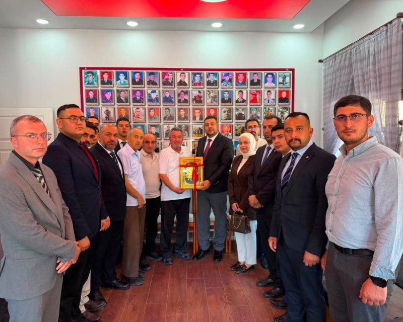 Konya Ülkü Ocakları'ndan Şehit Aileleri Derneği'ne ziyaret - Detay görseli 3