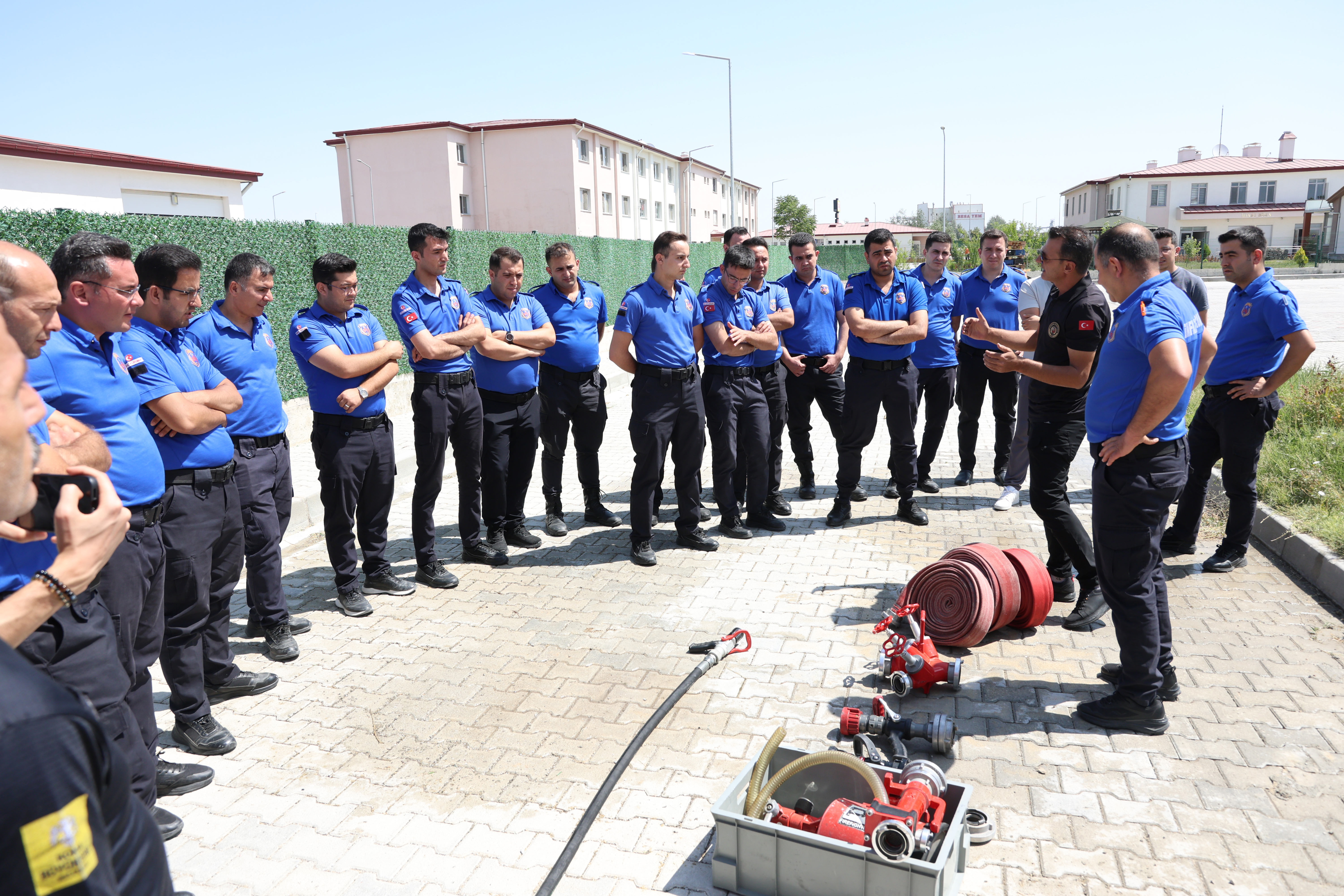 Konya İtfaiyesi'nden Ereğli T Tipi Ceza İnfaz Kurumu personeline yangın eğitimi - Detay görseli 1