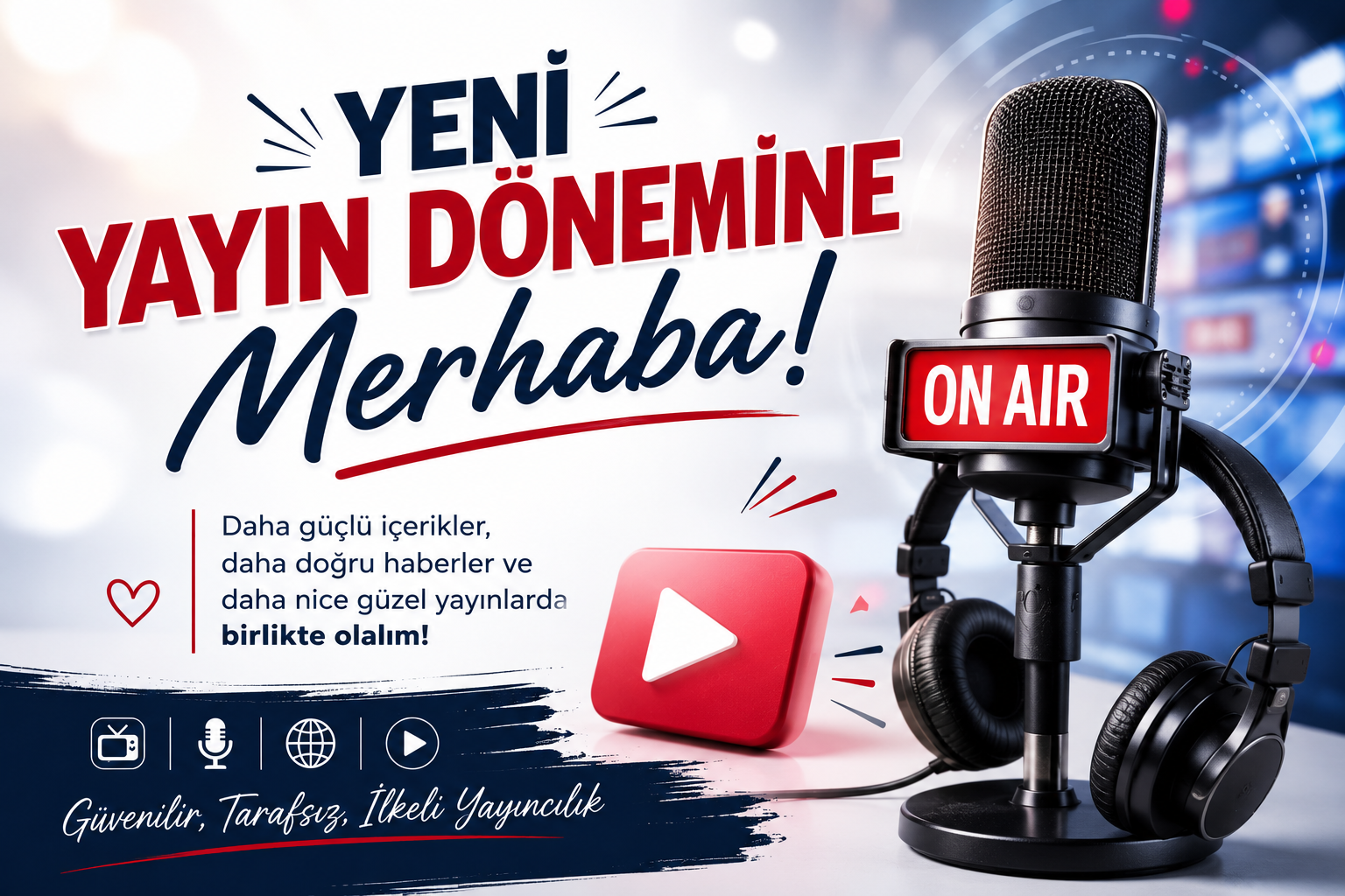 Yeni yayın dönemine merhaba